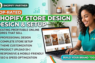 redesign shopify website design and redesign shopify website
