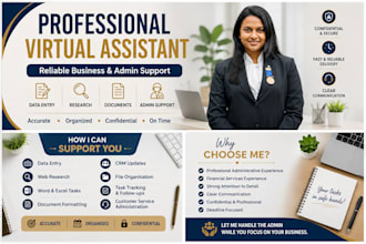 handle your admin tasks professionally