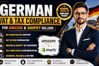 handle german vat and tax compliance for amazon and shopify sellers
