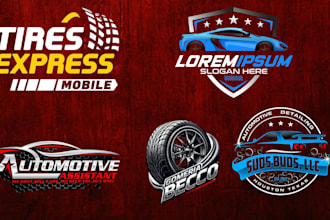 design automotive, automobile auto industry logo for your business