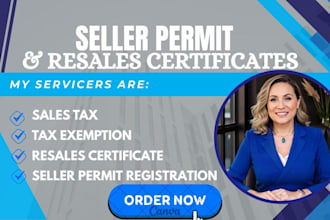 get resale certificates, seller permit, sales tax, tax exemption in all US