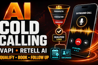 build ai cold calling agent for lead generation and qualification