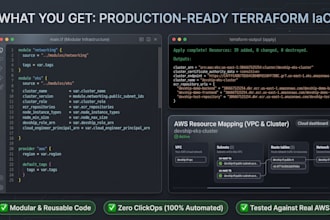 set up infrastructure as code with terraform