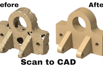 fix mesh repair 3d scan clean up stl and reverse engineering scan to cad
