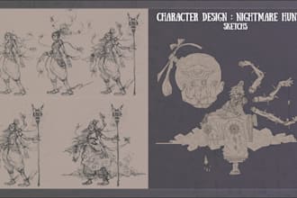 do a charcter design