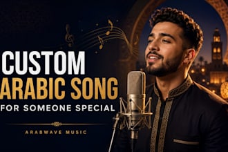 create a custom arabic song for your loved one