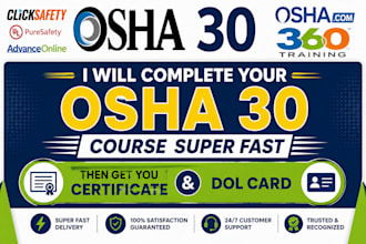 tutor you for osha 30