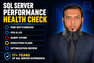 perform a sql server performance health check