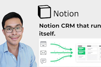 build an automated notion CRM for agencies and freelancers