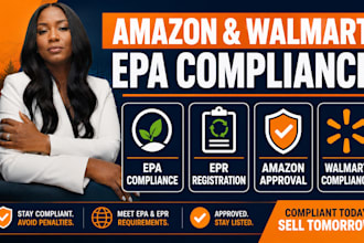 handle epa and epr compliance for amazon and walmart sellers