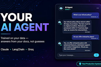 build an ai agent for customer support
