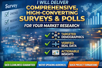 delivery targeted survey respondent for market research and data collection
