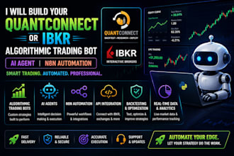 build your quantconnect or ibkr algorithmic trading bot, ai agent n8n