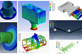 perform professional fea and cfd simulation analysis on abaqus and ansys