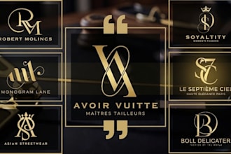 design luxury fashion, clothing and streetwear logo design