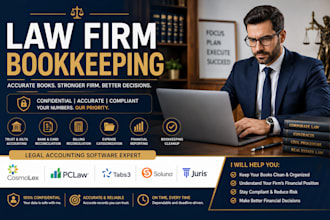 do law firm bookkeeping in cosmolex, pclaw, tabs3 and soluno juris