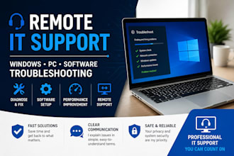 troubleshoot and fix your windows PC
