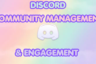 be your ongoing discord community manager