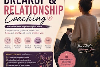 breakup recovery and relationship life coach emotional support and guidance