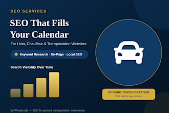 do local SEO for your limo, chauffeur or transportation website