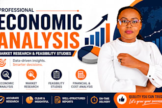 provide economic analysis, market research and feasibility studies