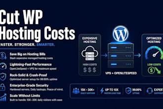 cut your wordpress hosting costs and maintain your server