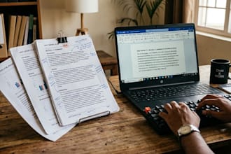 type pdf and scanned documents into word