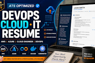write resume ats optimized devops cloud engineer resume AWS azure CV IT resume