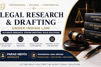 provide legal research and legal drafting