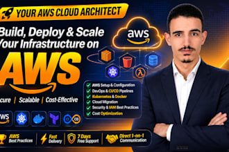 be your AWS cloud architect for setup, devops and cloud computing
