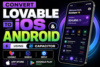 convert lovable to ios app despia migrate lovable cloud base44 app to capacitor