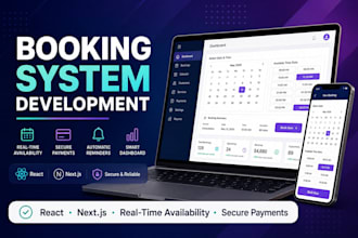build a custom booking and appointment system with realtime availability