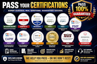 do scrum master comptia microsoft pspo psm pmp capm pmi AWS giac tees databrick