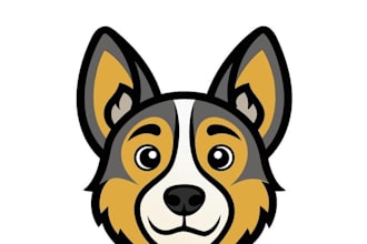 design a custom unique dog logo