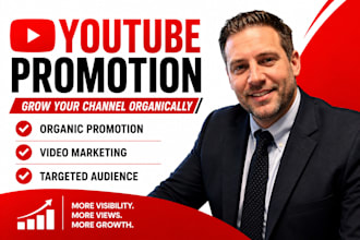 do youtube promotion, channel growth and monetization