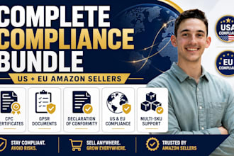 provide amazon compliance documents CPC gpsr and doc