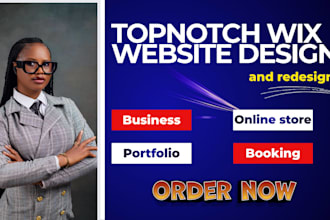 do business wix website redesign, wix website design, edit wix studio website