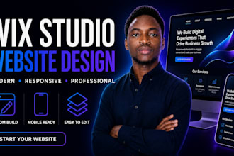 design wix studio expert for wix website redesign and wix harmony