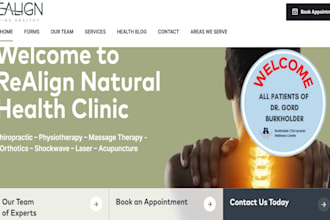 fix design godaddy urgent care website hostinger walk medical clinic fertility