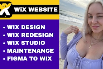 design wix redesign wix website wix studio website