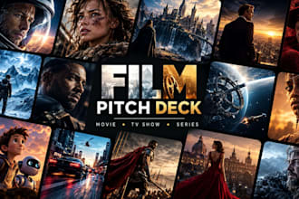 create a movie pitch deck film pitch deck investor pitch deck design film deck