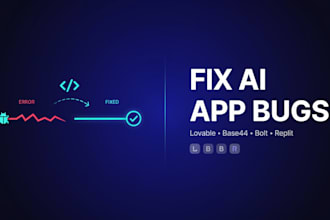 fix lovable ai base44 bolt replit app bugs