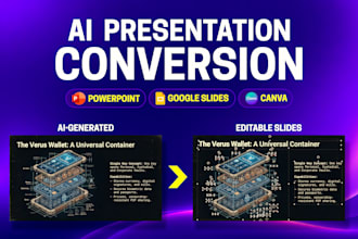 recreate ai presentation to editable powerpoint, google slides