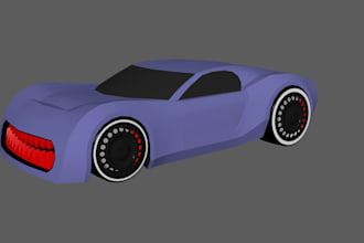 model low poly vehicles