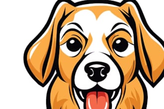 design high quality hot dog logo