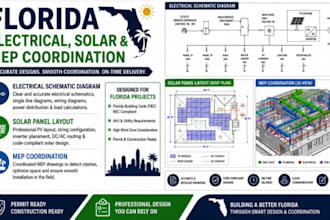 design florida electrical schematic diagram solar panel layout mep coordination