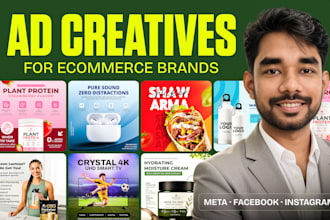 design facebook ad creatives for ecommerce brands