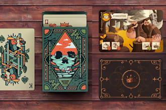 design custom board game cards fantasy horror rpg artwork for your tabletop game
