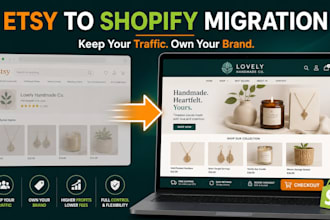 migrate your etsy shop to a branded shopify store