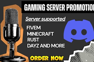promote and advertise your gaming discord server for growth
